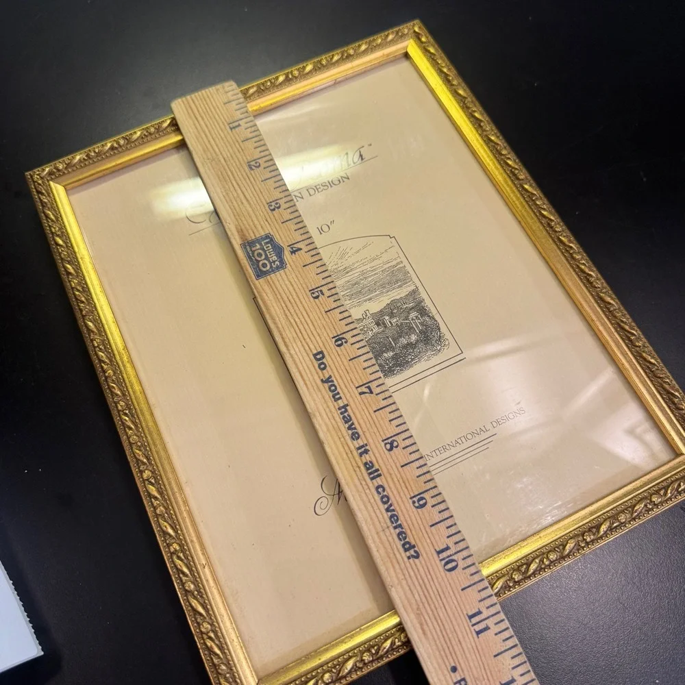 Malden Picture Frame 8x10 Gold Viva Roma Fine Italian Design Ornate Rope Border